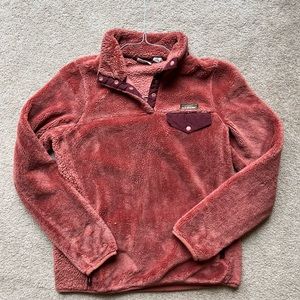 LL Bean Sweater Fleece Sherpa Hybrid Pullover (Size X-Small)